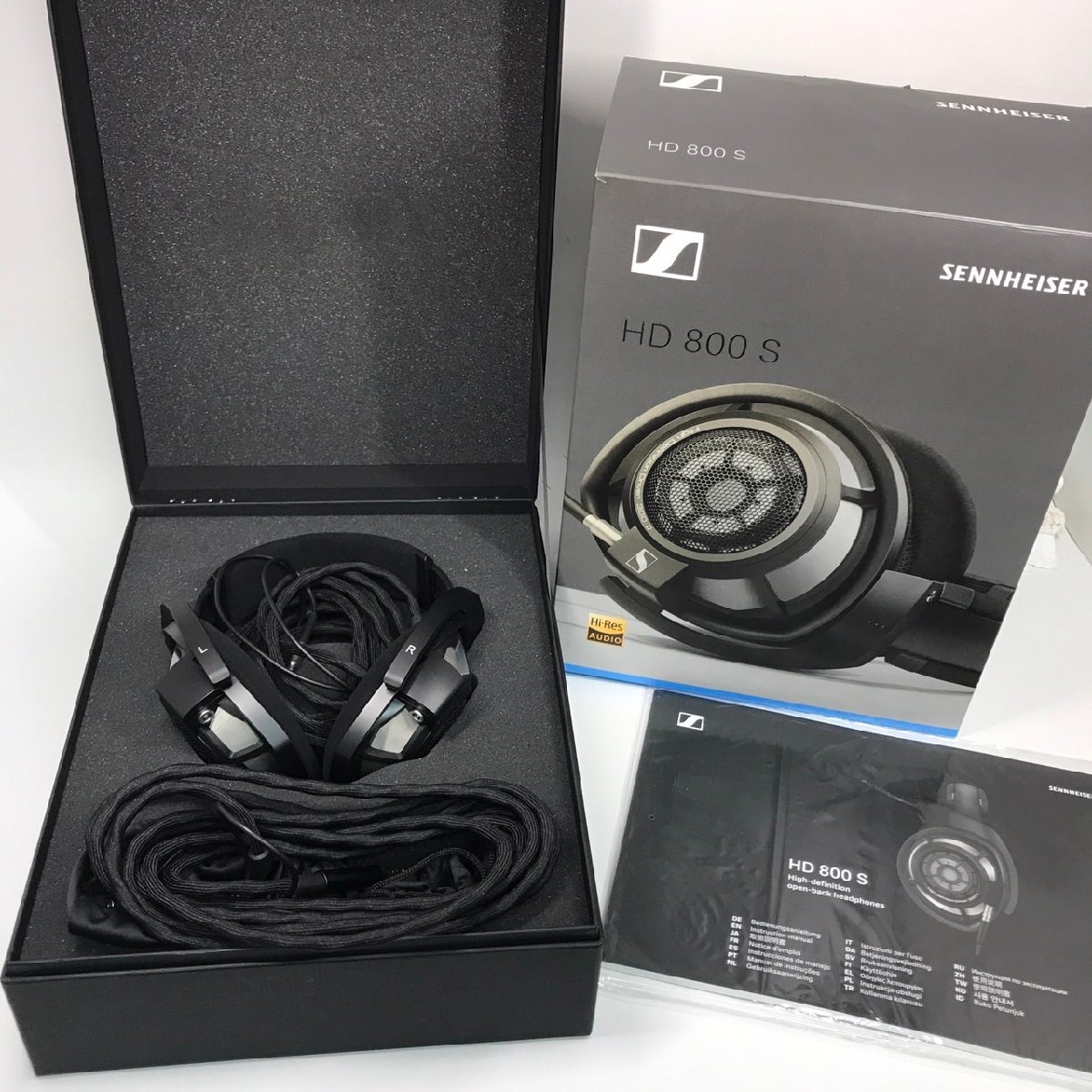 買い誠実 Sennheiser ゼンハイザー 開放型 HD800S ヘッドホン