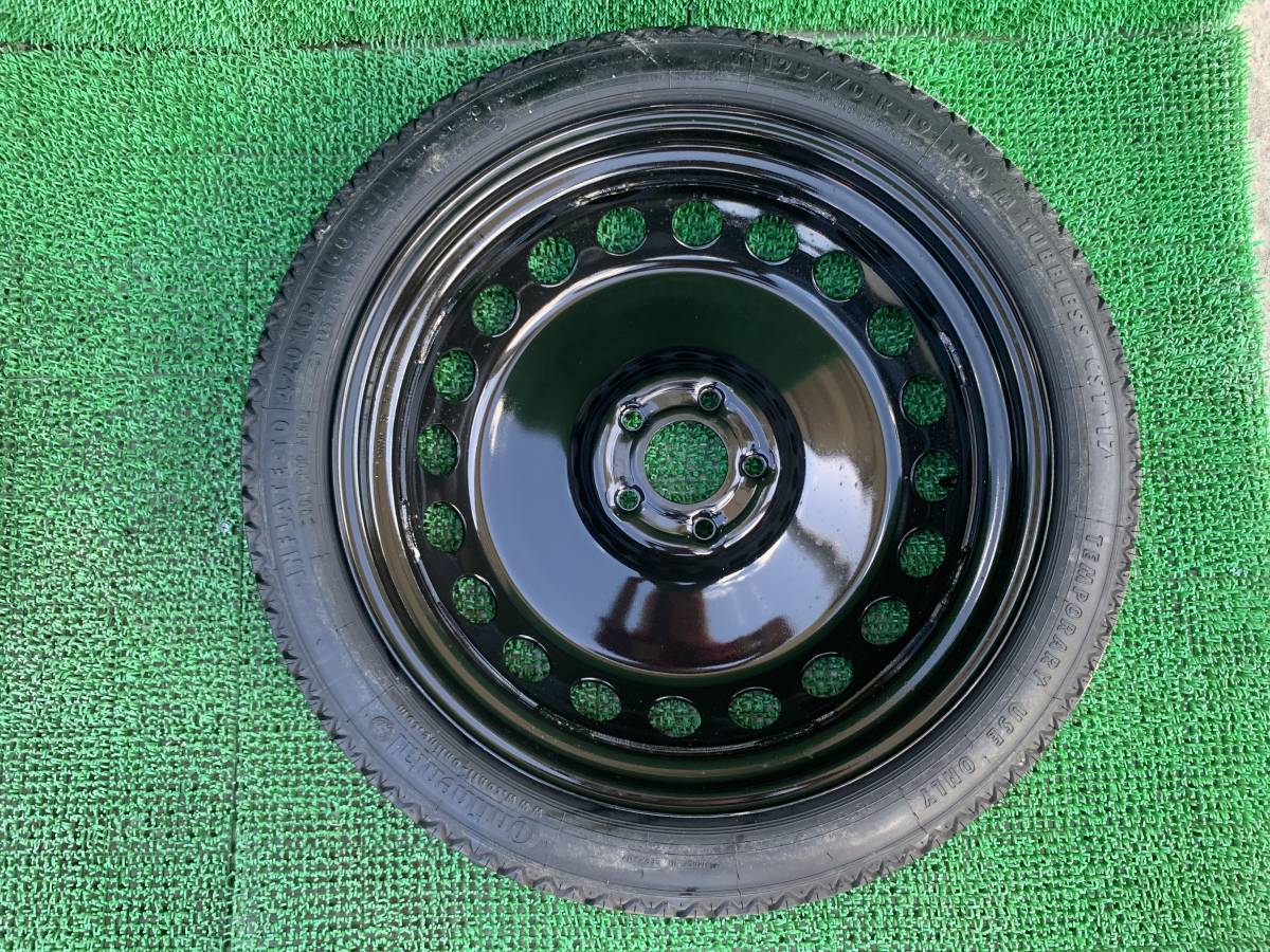 627 (アウディ A4 アバント) テンパタイヤ (8KCDNF) T125/70R19