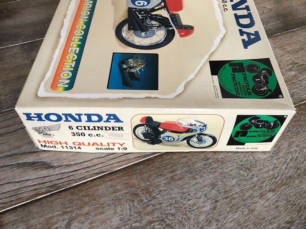 * postage included * HONDA 6 cylinder 350cc Pro ta-PROTAR 1/9 scale rare goods not yet constructed goods 