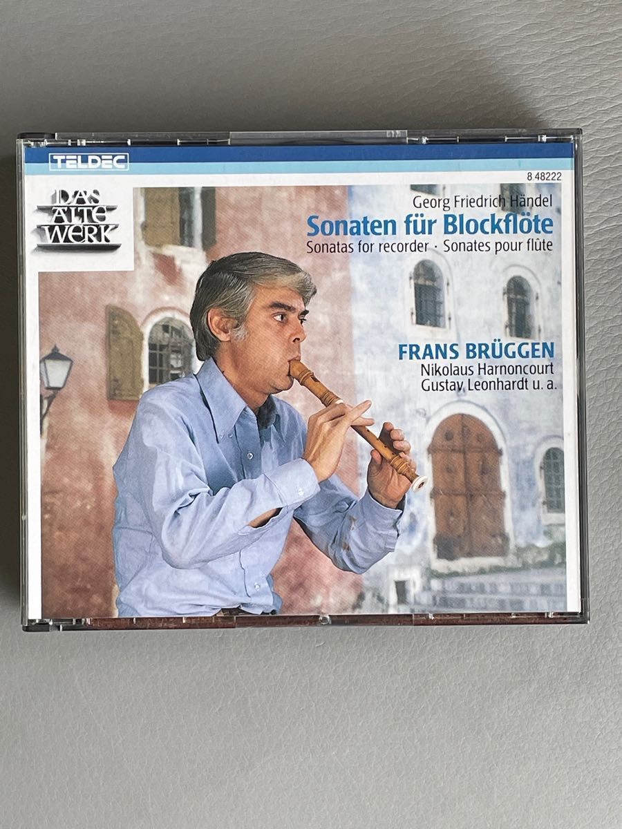ヘンデル ブロックフレーテのためのソナタ集 2CD ブリュッヘン