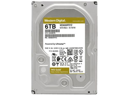 高品質 Gold WD Digital Western WD6003FRYZ 新品 SATA 送料無料 ID001