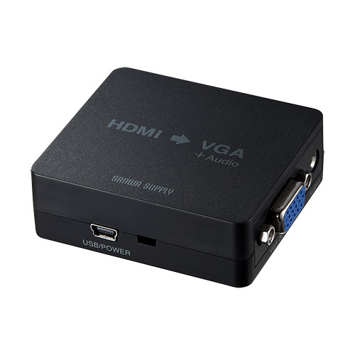 新作人気 to （HDMI HDMI信号VGA変換コンバーター VGA） 新品 メーカー保証 送料無料 VGA-CVHD1 サンワサプライ コンバーター