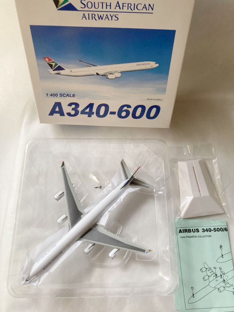 ** DRAGON 1/400 [SOUTH AFRICAN AIRWAYS] south Africa aviation AIRBUS A340-600 **