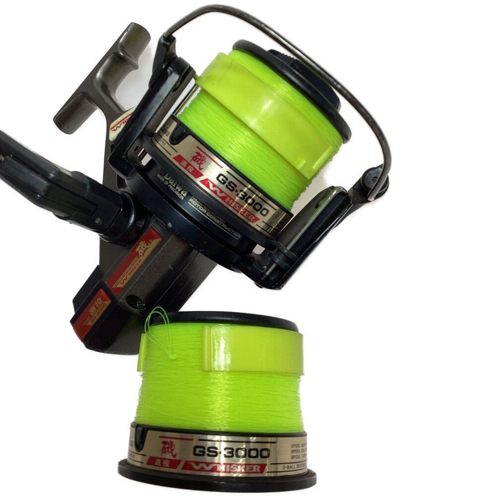 DAIWA ダイワ 磯遠投GS-30000ウィスカー 替スプール付き 傷や汚れあり