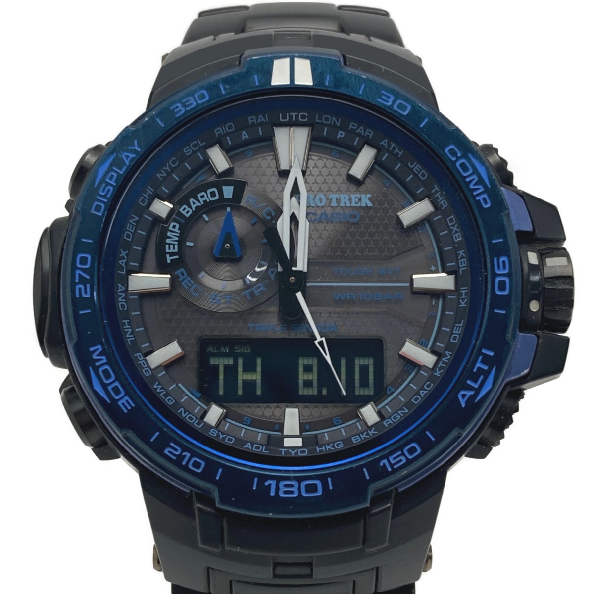 割引クーポン PRO カシオ CASIO TREK やや傷や汚れあり 腕時計 メンズ