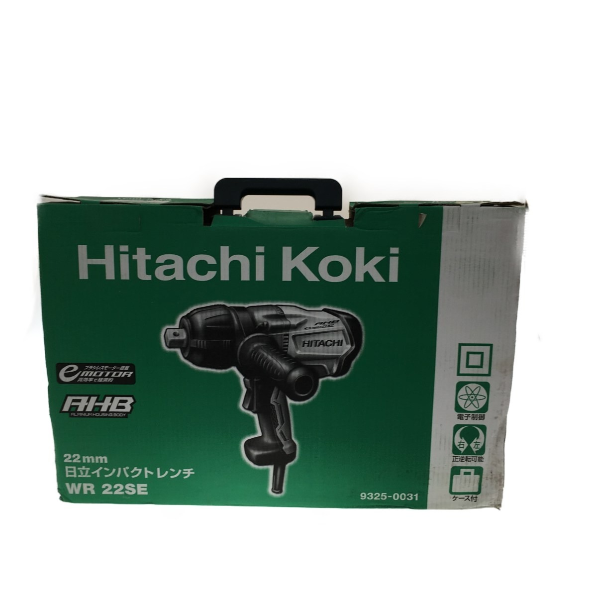 △△ HiKOKI ハイコーキ 電動工具 インパクトレンチ HiKOKI WR22SE 程度C ケース付 WR22SE 傷や汚れあり