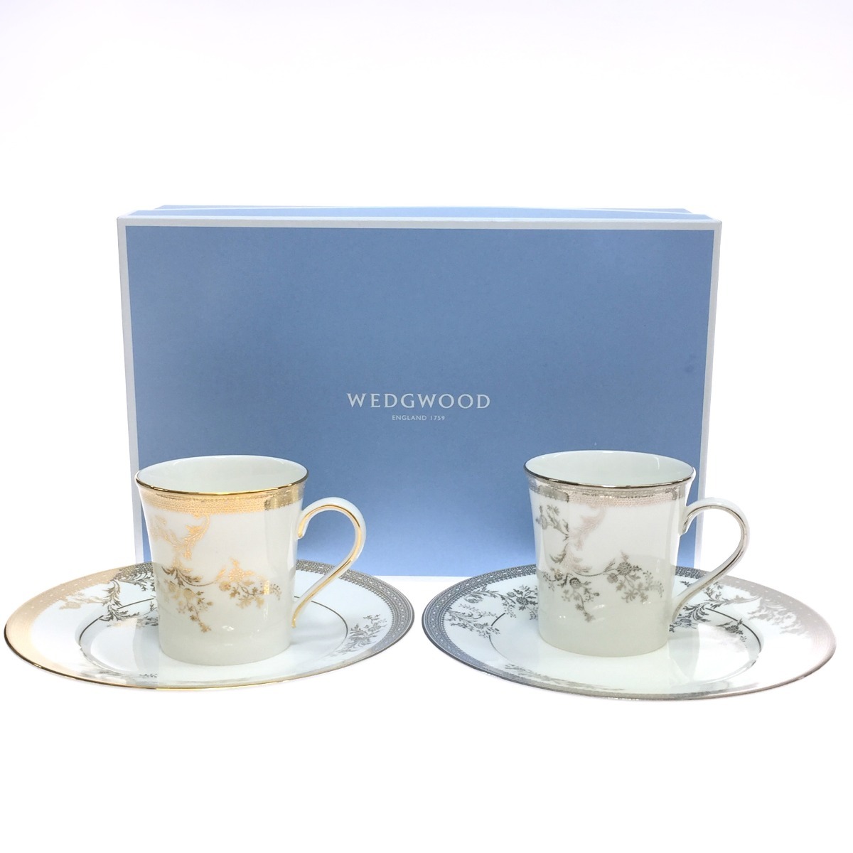 $$ Wedgwood ウェッジウッド カップ&ソーサー 2Pセット 目立った傷や汚れなし