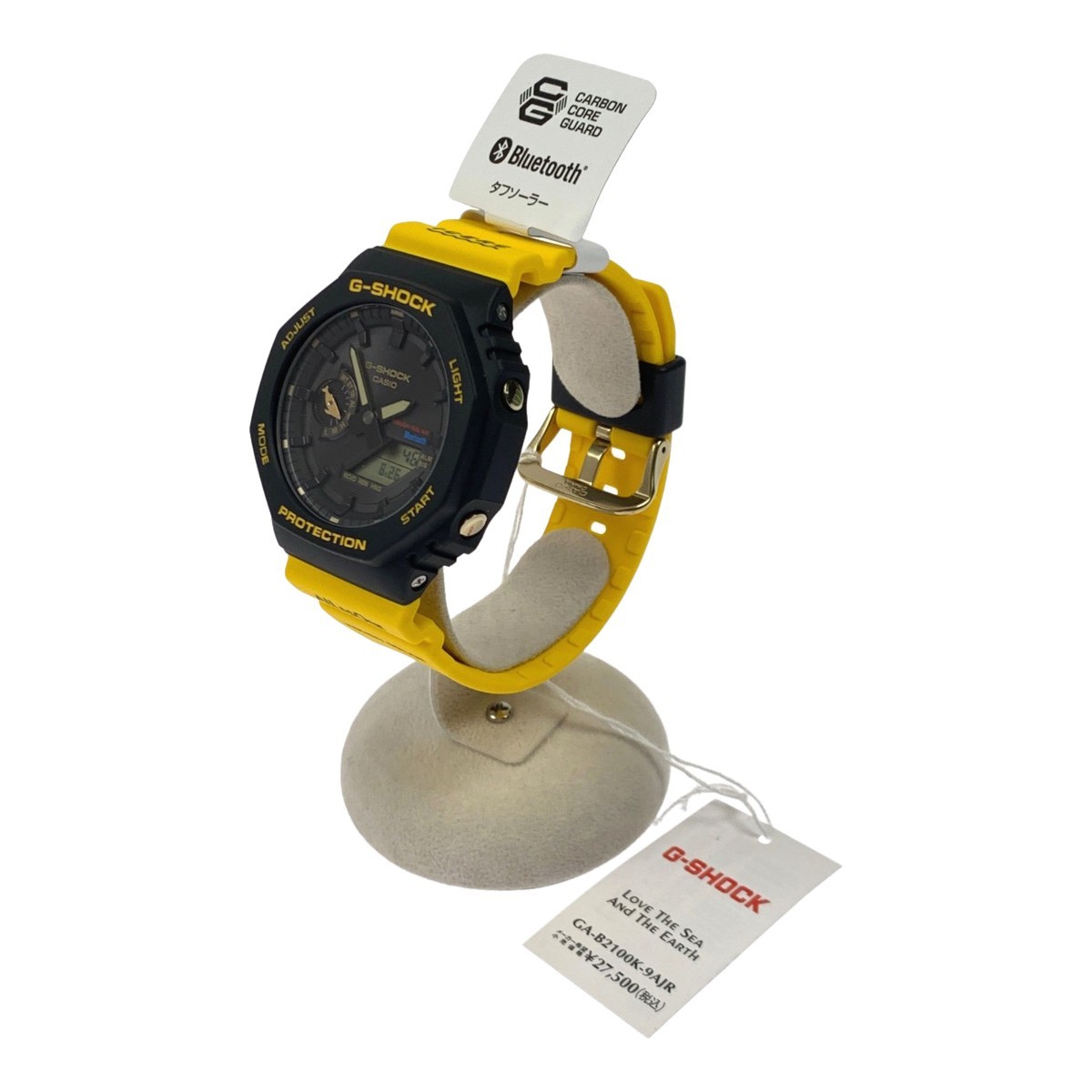 ▽▽ CASIO カシオ G-SHOCK アイサーチ・ジャパン コラボレーションモデル GA-B2100K-9AJR 目立った傷や汚れなし_画像1