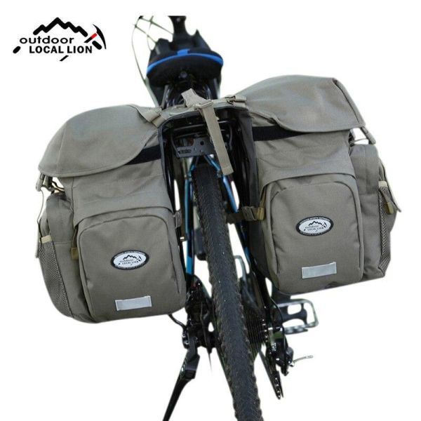 A011: водонепроницаемый 3 велосипед подседельная сумка горный велосипед велоспорт задний после часть сиденье багажник сумка 