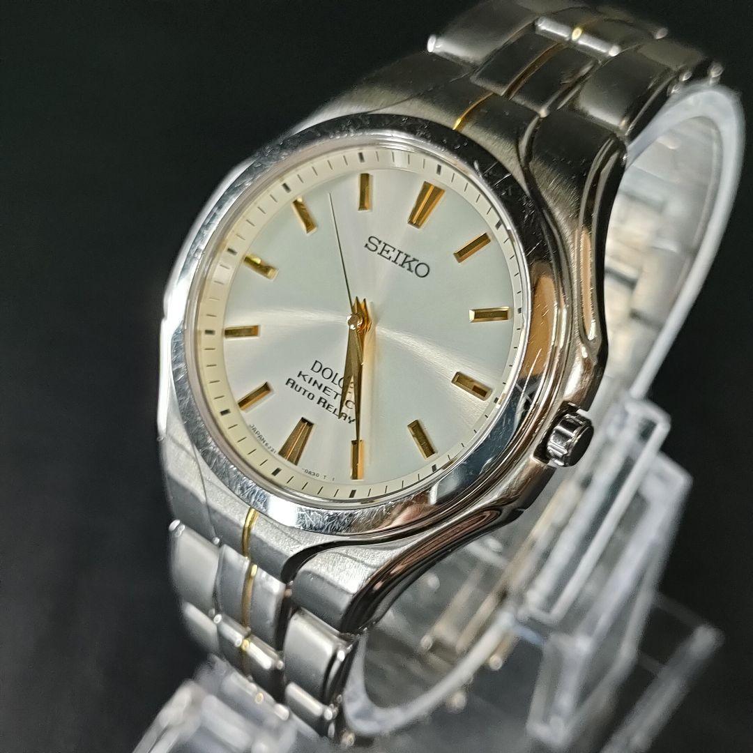 超激安 極美品【稼働品】SEIKO セイコードルチェ キネティックオート