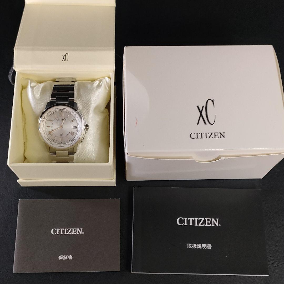 全品送料無料】 極美品【稼働品】CITIZEN シチズンXC H149 ホワイト