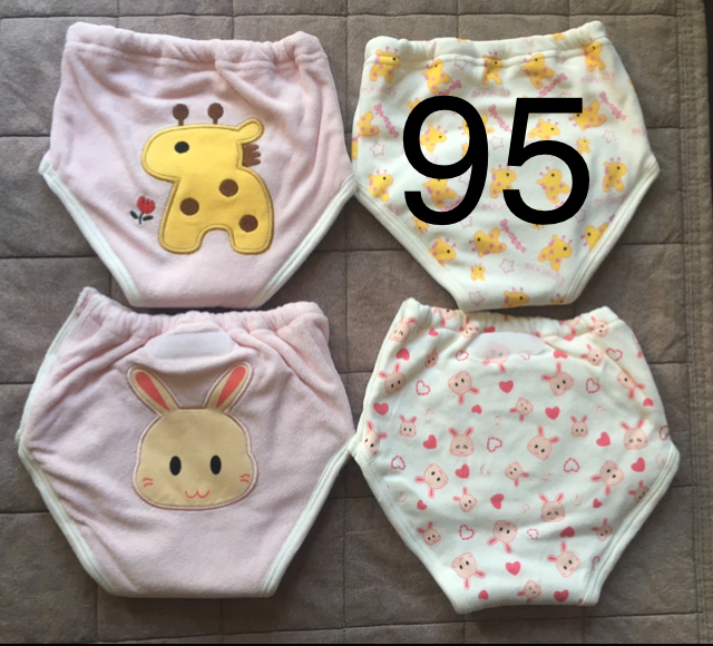 6 layer training pants 95 centimeter 4 pieces set toilet training girl 6 layer toy tore pants . hydraulic power diapers is ... rin ...