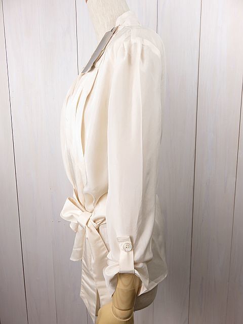  новый товар обычная цена 29400 иен Materia весна лето flair ... кардиган талия лента "теплый" белый 38 M