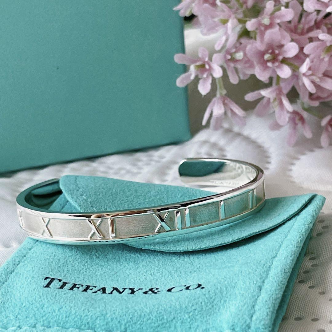 Tiffany ティファニー アトラス シルバー 925 バングル ブレスレット-