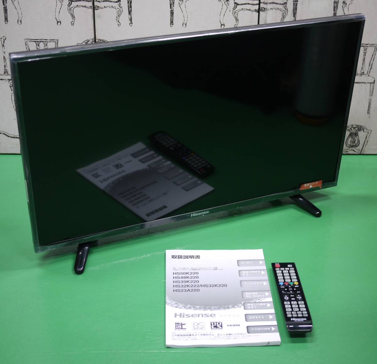 割引クーポン USB外付HDD録画対応 直下型LED 2015年 HS32K220 テレビ