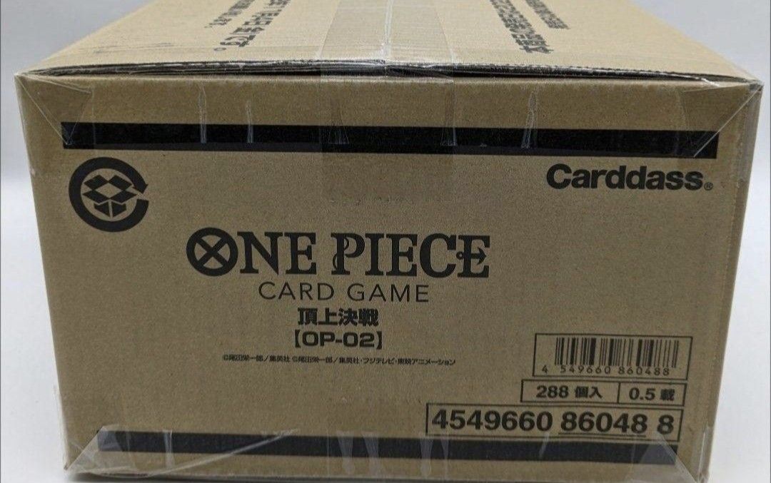 ONE PIECE カードゲーム 頂上決戦 OP-02 カートン未開封品｜Yahoo
