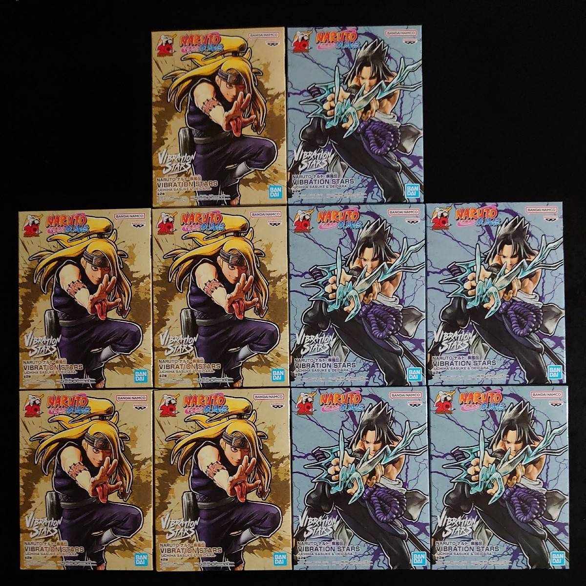 NARUTO ナルト 疾風伝 VIBRATION STARS うちはサスケ デイダラ 全２種 10個セット 単行本 巻ノ四十 表紙 40巻