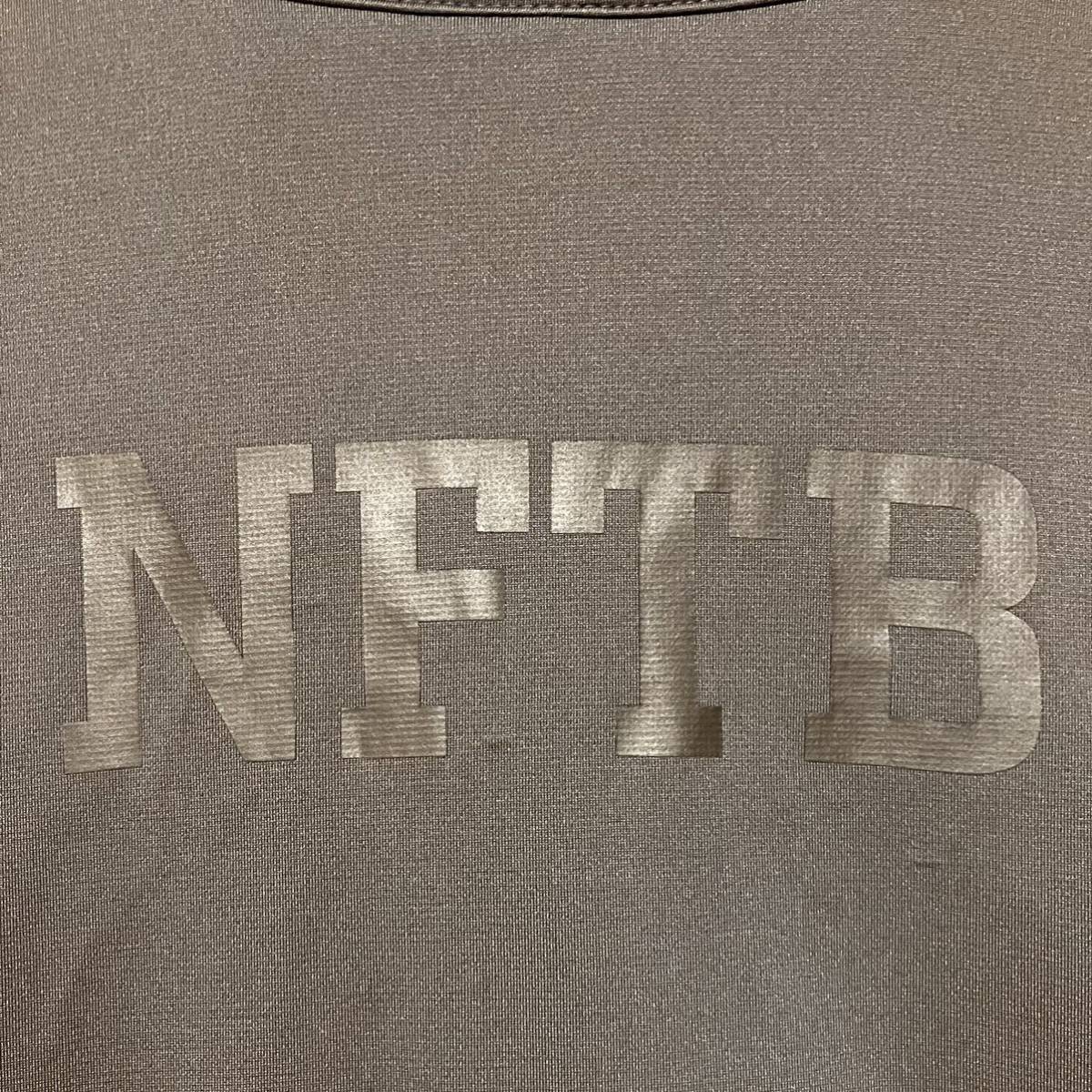 【NIKE FOOT BALL】ナイキフットボール NFTB メンズ ジップアップジャケット トラックトップ Mサイズ グレー サッカー_画像8