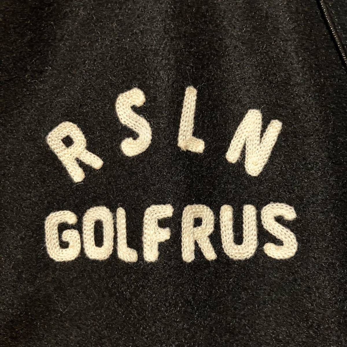 RUSSELUNO】ラッセルノ ゴルフ メンズ ジャケット サイズ5 ブラック RS