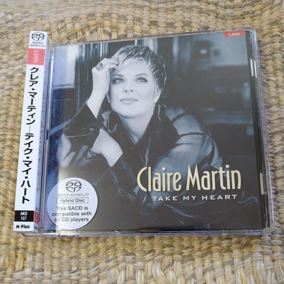 【廃盤・美品・SACD／直輸入盤】☆クレア・マーティンClaire Martin／テイク・マイ・ハート☆☆　　　【CD多数セール中…】_画像9