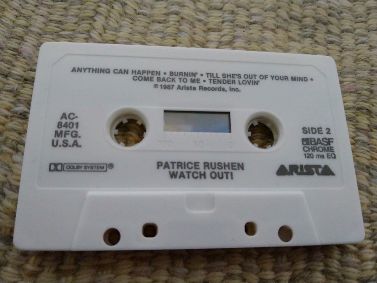 【輸入盤カセット】☆パトリース・ラッシェン　Patrice Rushen／Watch Out!☆☆　　　　　　　　　【カセット多数セール中…】_画像6