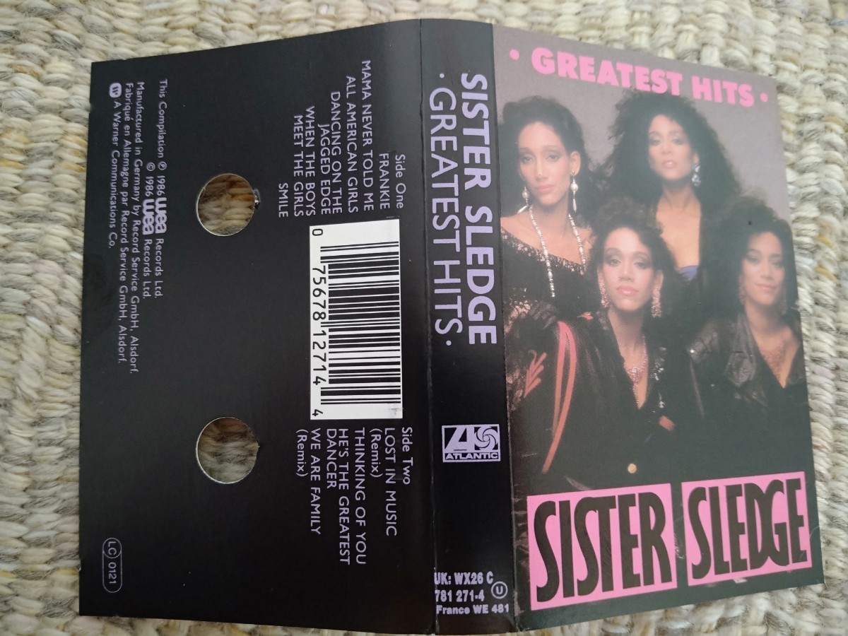 【輸入盤カセット】☆シスター・スレッジ Sister Sledge Greatest Hits☆☆【C.T NOW ON SALE】の画像3
