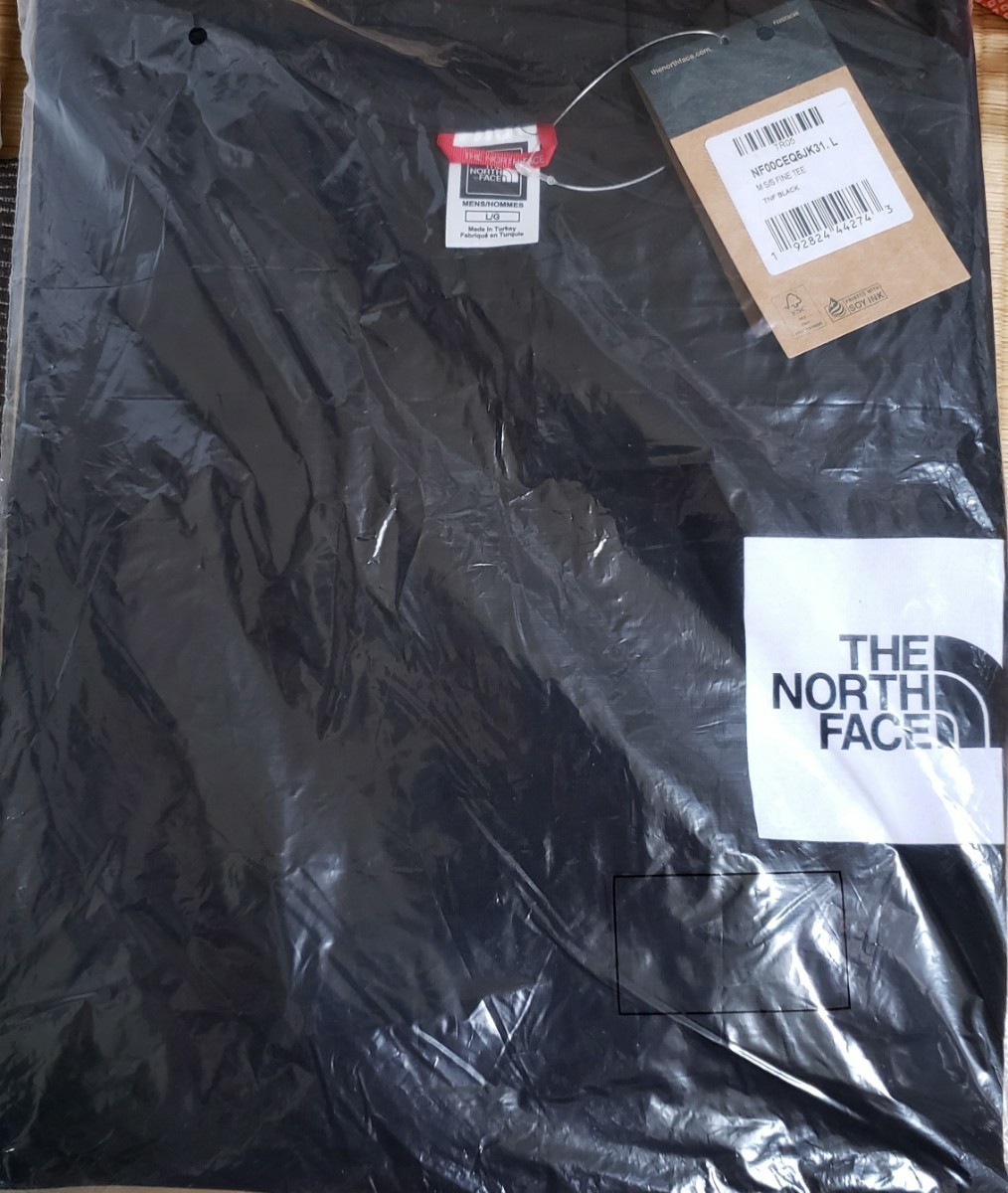 ノースフェイス Tシャツ ブラック Lサイズ THE NORTH FACEの画像1