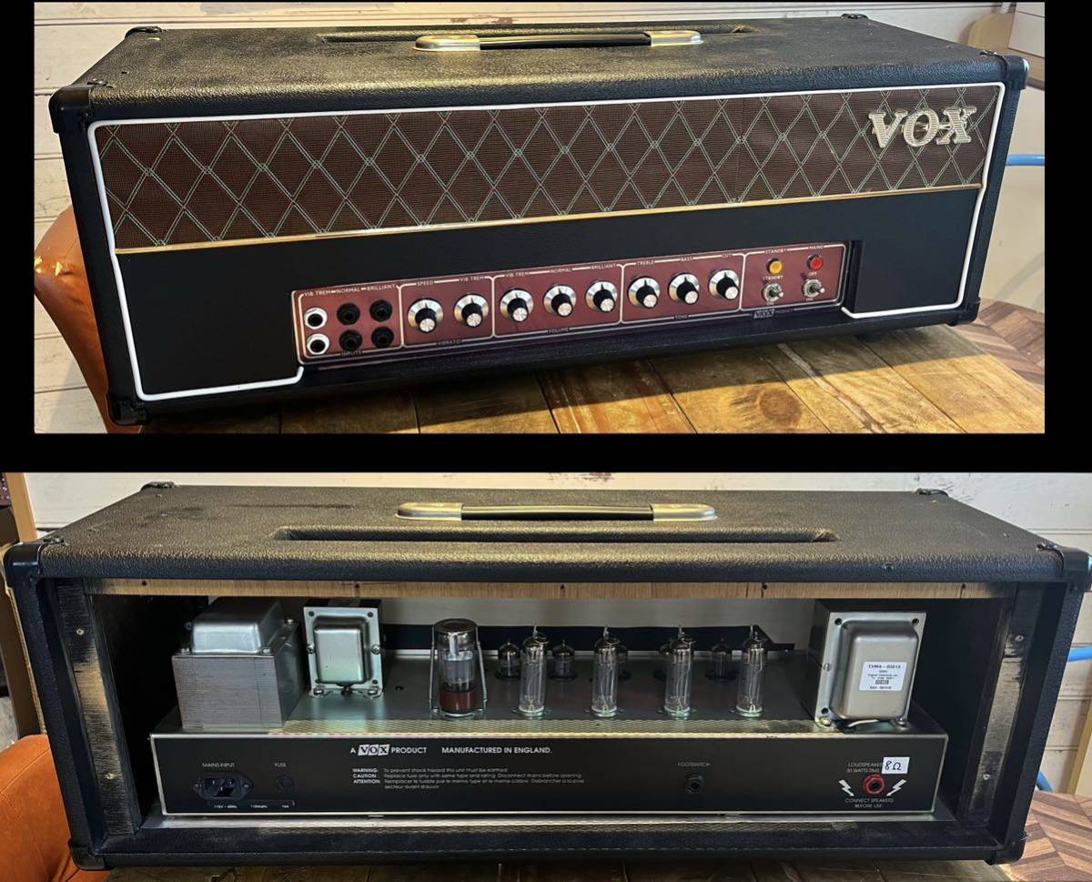 Yahoo!オークション - VOX AC30 6TB ヘッド 世界に一台のみ Made Yahoo!オークション - VOX AC30 6TB ヘッド 世界に一台のみ Made
