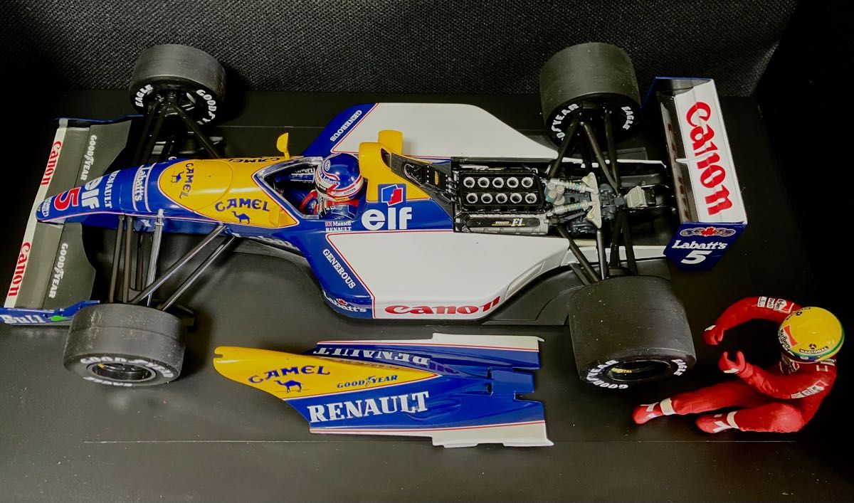 1/18 ウィリアムズ ルノー FW14 N マンセル セナタクシー 1991 1/18 ウィリアムズ ルノー FW14 N マンセル セナタクシー 1991