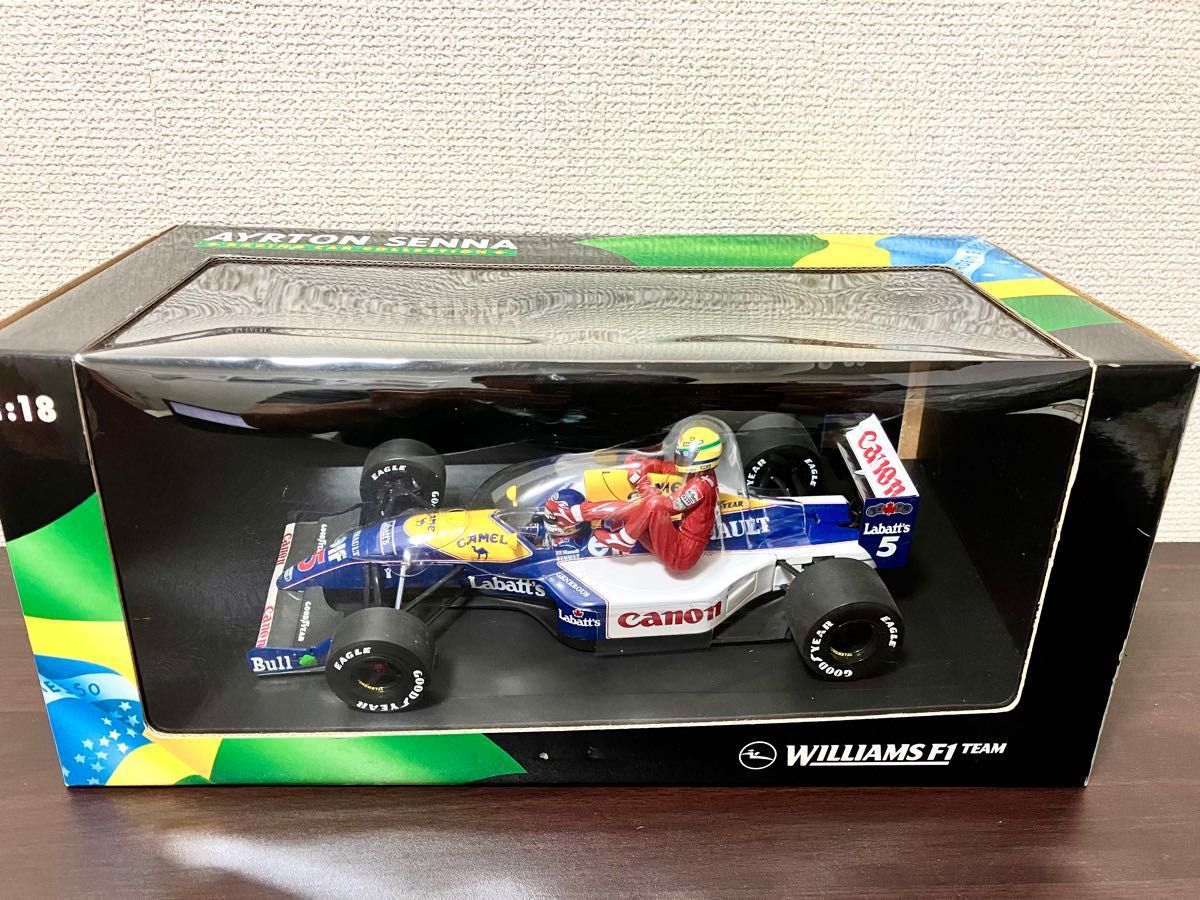 1/18 ウィリアムズ ルノー FW14 N マンセル セナタクシー 1991 1/18 ウィリアムズ ルノー FW14 N マンセル セナタクシー 1991