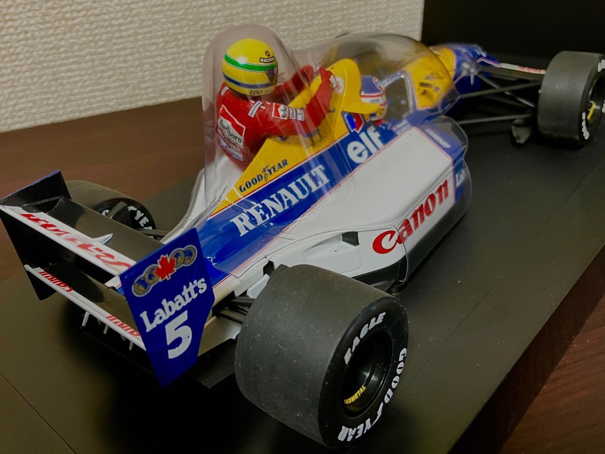 1/18 ウィリアムズ ルノー FW14 N マンセル セナタクシー 1991 1/18 ウィリアムズ ルノー FW14 N マンセル セナタクシー 1991