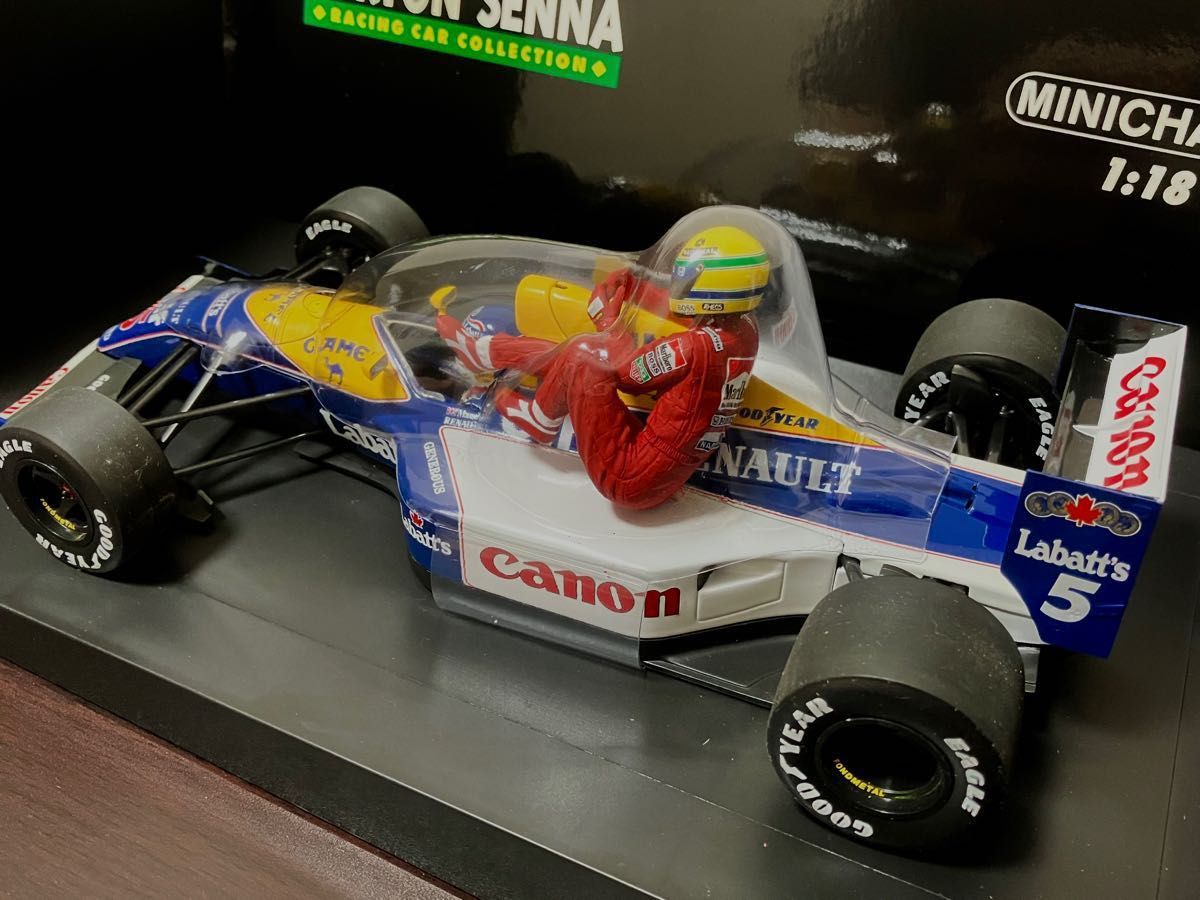 1/18 ウィリアムズ ルノー FW14 N マンセル セナタクシー 1991 1/18 ウィリアムズ ルノー FW14 N マンセル セナタクシー 1991