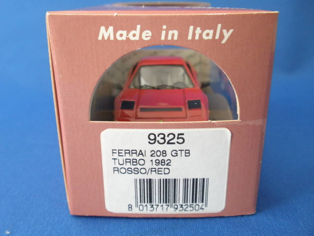 M4 BEST MODEL 1/43 Ferrari 208 GTB турбо красный 