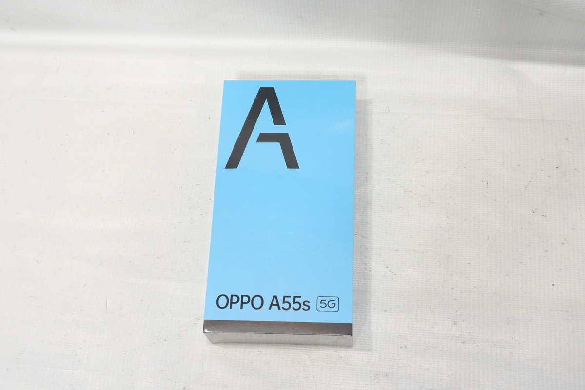 送料無料 新品未開封 OPPO A55s 5G ブラック SIMフリー RAM:4GB ROM