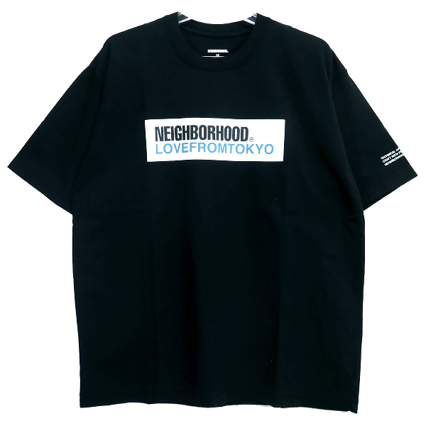 NEIGHBORHOOD ネイバーフッド 23SS NH 231 SPOT.TEE SS-2 231PCNH-ST04S Tシャツ ショートスリーブ 半袖 カットソー ブラック ブルー