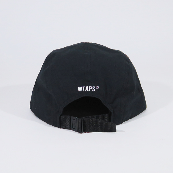 WTAPS 22AW T-5 01/CAP/CTPL.RIPSTOP.WTVUA 222HCDT-HT01 ダブルタップス リップストップ キャップ ブラック 帽子 YX_画像5