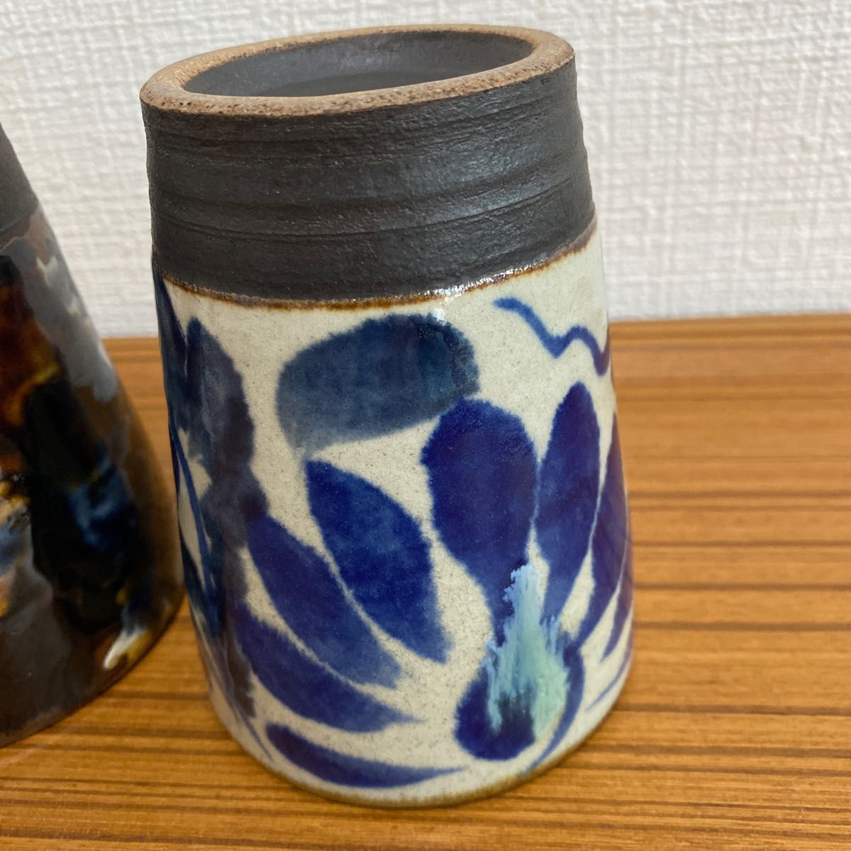 やちむん 沖縄 んちゃぜーく 壺屋 石倉一人 フリーカップ 菊紋 やちむん 沖縄 んちゃぜーく 壺屋 石倉一人 フリーカップ 菊紋