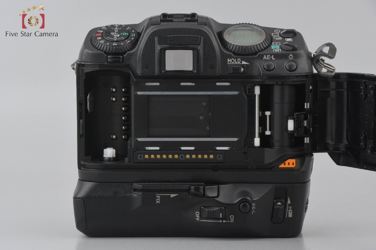 【中古】PENTAX ペンタックス MZ-S ブラック フィルム一眼レフカメラ + BG-10 バッテリーグリップ_画像9