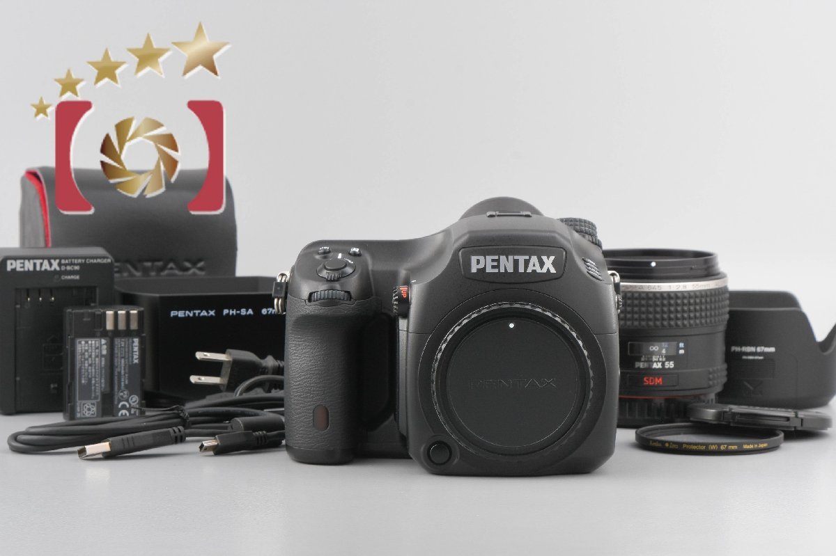 超人気新品通販 【中古】PENTAX ペンタックス 645D + SMC D FA 645