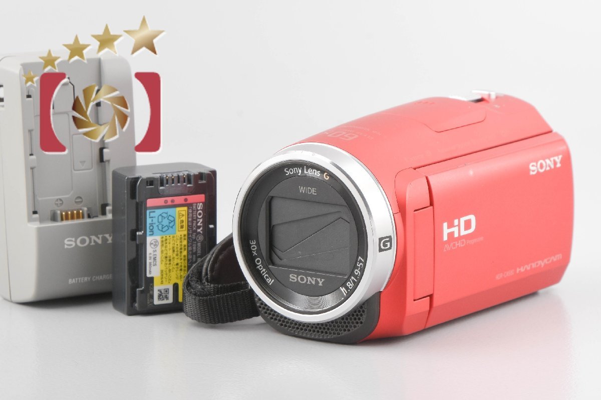 美品】SONY HDR-CX680(W) ビデオカメラ ハンディカメラ-