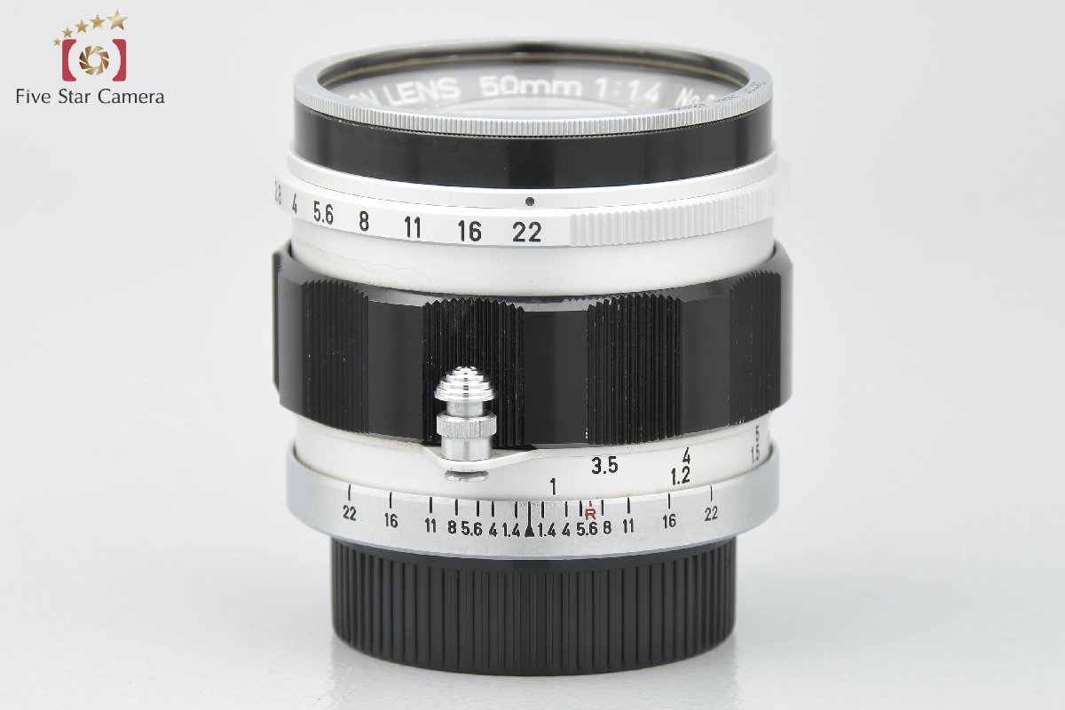 信頼 【中古】Canon ライカスクリューマウント L39 f/1.4 50mm