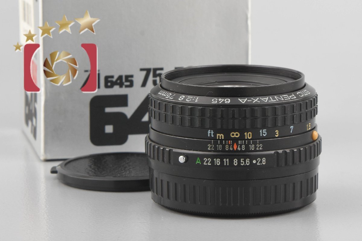 超目玉】 A SMC ペンタックス 【中古】PENTAX 645 元箱付き f/2.8 75mm