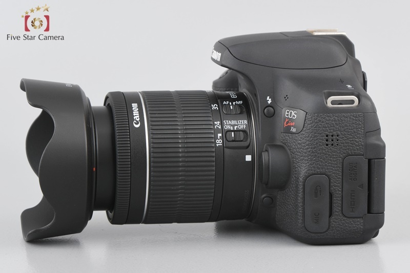 【中古】Canon キヤノン EOS Kiss X8i EF-S 18-55 IS STM レンズキット_画像6