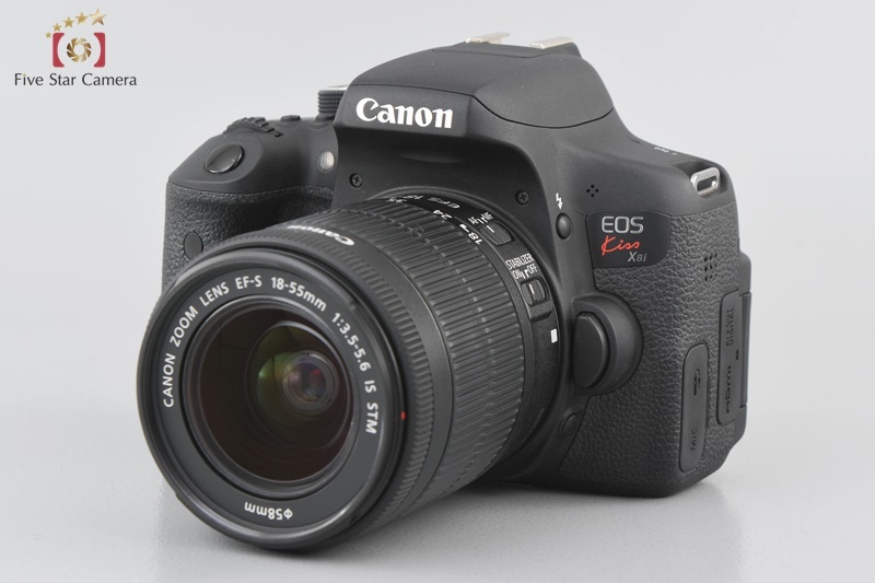 【中古】Canon キヤノン EOS Kiss X8i EF-S 18-55 IS STM レンズキット_画像2