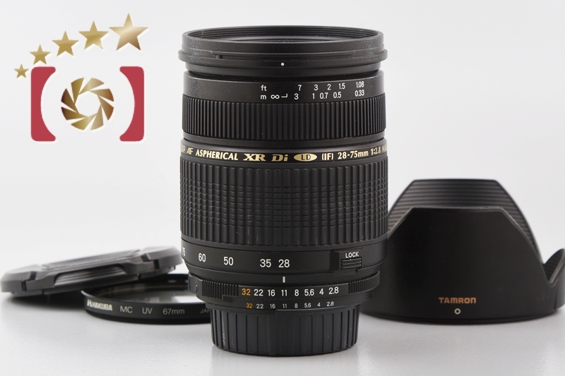 ギフト】 【中古】TAMRON タムロン ニコン用 MACRO IF LD Di XR f/2.8