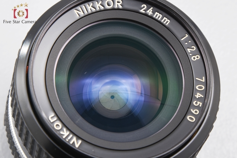 Nikon ニコン Ai NIKKOR 24mm f/2.8 爪無し-