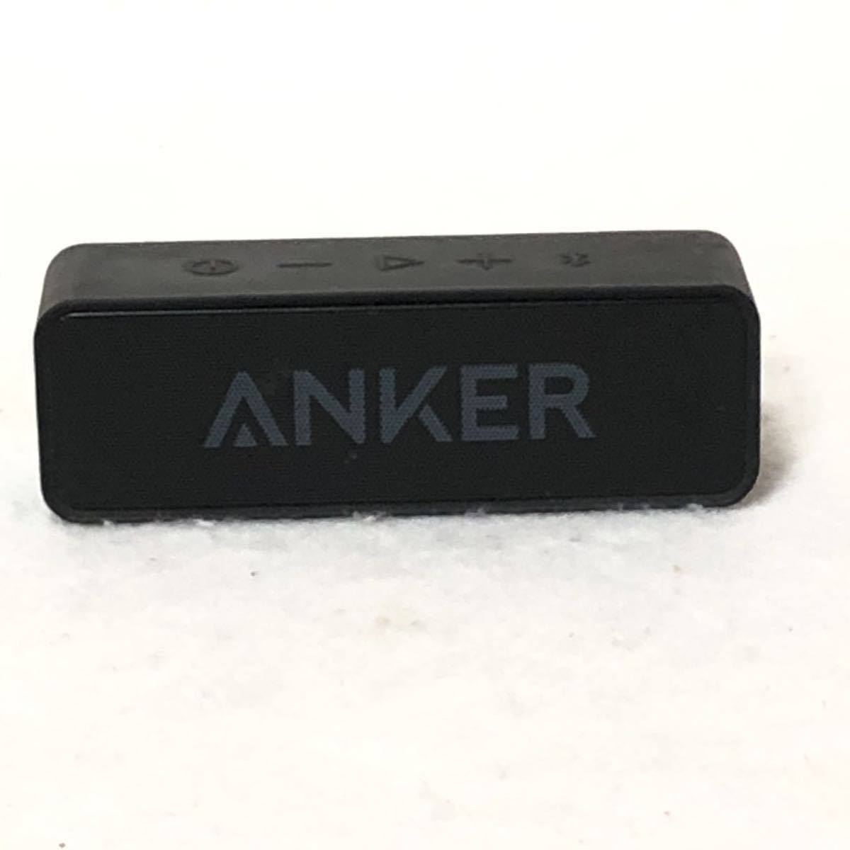 アンカー Anker Bluetooth スピーカー ワイヤレス スピーカー 本体のみ 通電確認済 サイズ約16.5×約5.5×約4.5㎝ 78-13_画像2