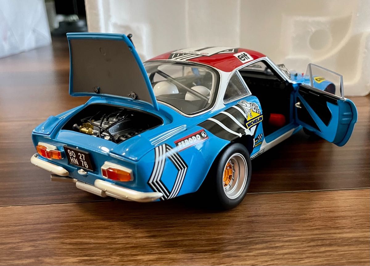 ルノー アルピーヌ A110 1973 ツール・ド・コルス #1 (1/18 ルノー アルピーヌ A110 1973 ツール・ド・コルス #1 (1/18