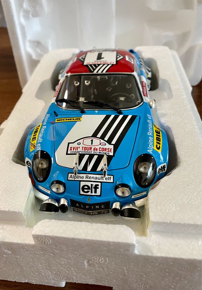 ルノー アルピーヌ A110 1973 ツール・ド・コルス #1 (1/18 ルノー アルピーヌ A110 1973 ツール・ド・コルス #1 (1/18