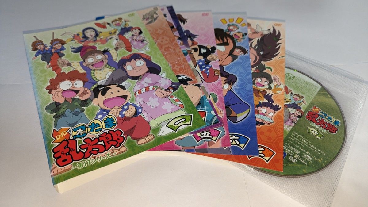忍たま乱太郎 DVD 第17シリーズ 7巻セット　レンタル落ち